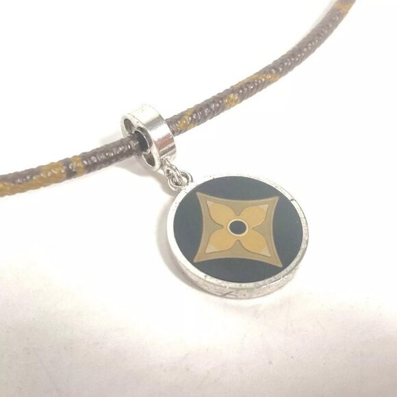 LOUIS VUITTON M65436 Monogram Pandanty Fleur Accessories Choker Necklace - Picture 10 of 12